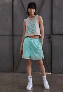 Jordan HERITAGE DIAMOND - Shorts - Mint Foam/sanddrift , Mujer
