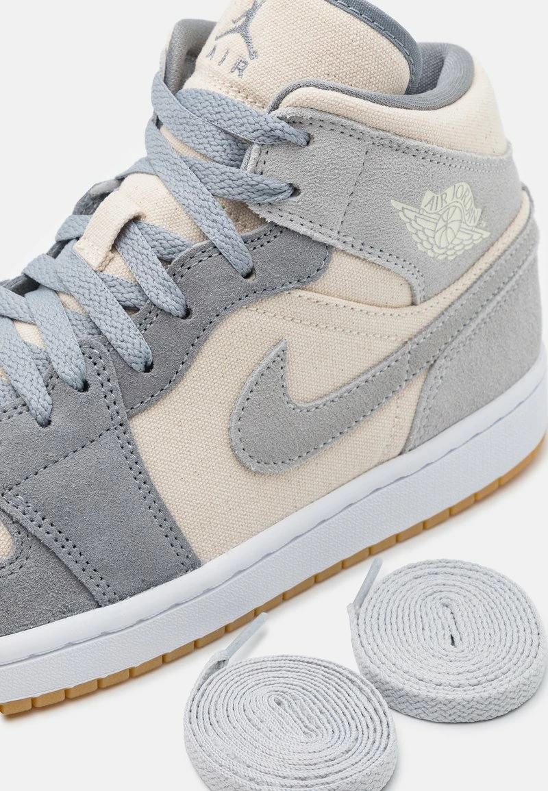 AIR JORDAN 1 MID SE - Zapatillas Altas - Coconut Milk/particle Grey/white/yellow , Hombre 8 AIR JORDAN 1 MID SE - Zapatillas Altas - Coconut Milk/particle Grey/white/yellow , Hombre - Imagen 6