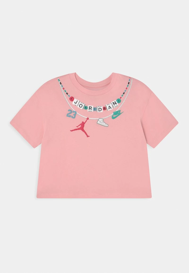 Jordan BRAIDED JUMBO TEE - Camiseta Estampada - Bleached Coral , Niños 3 Jordan BRAIDED JUMBO TEE - Camiseta Estampada - Bleached Coral , Niños