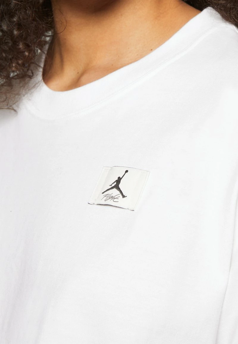 Jordan ESSEN BOXY TEE - Camiseta Básica - White , Mujer 9 Jordan ESSEN BOXY TEE - Camiseta Básica - White , Mujer - Imagen 7