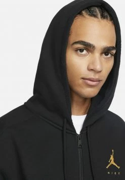 JORDAN JUMPMAN FLEECE-HOODIE MIT DURCHGEHENDEM REISSVERSCHLUSS FÜR HERREN - Sudadera Con Cremallera - Black/(pollen) , Hombre -Jordan Tienda Oficial 0fd5785300b64aa2a736a02b92dcbed4