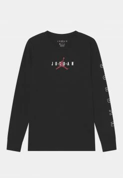 Jordan CITY TO CITY TEE - Camiseta De Manga Larga - Black , Niños