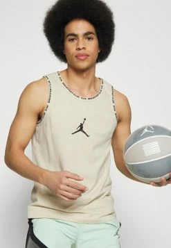 Jordan BREAKFAST CLUB TANK - Top - Pearl White/black , Hombre -Jordan Tienda Oficial 18e13c0ce32f4ee58f65e21be9f96af2