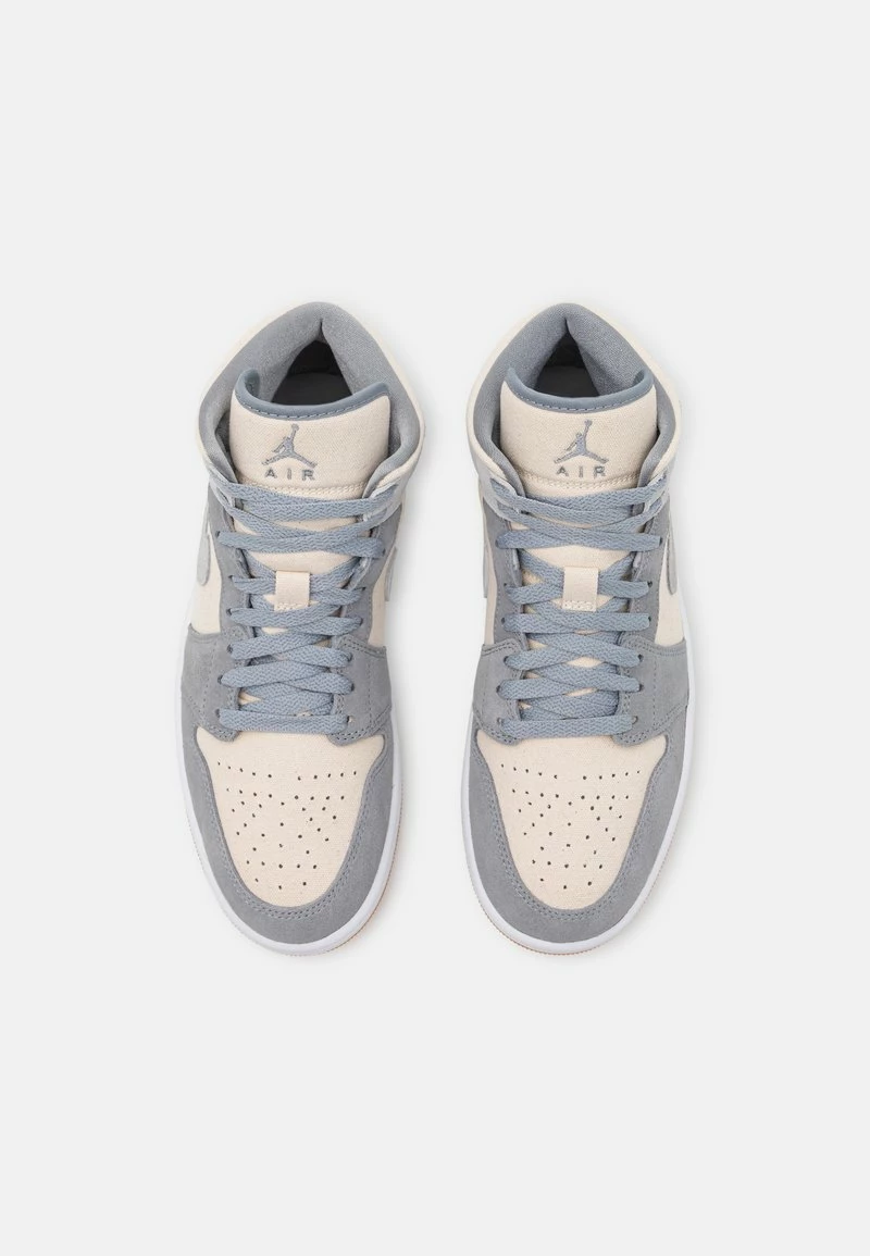 AIR JORDAN 1 MID SE - Zapatillas Altas - Coconut Milk/particle Grey/white/yellow , Hombre 6 AIR JORDAN 1 MID SE - Zapatillas Altas - Coconut Milk/particle Grey/white/yellow , Hombre - Imagen 4