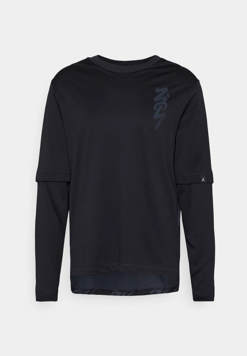 Jordan ZION SHOOTING - Camiseta De Manga Larga - Black/dark Smoke Grey, Hombre 3 Jordan ZION SHOOTING - Camiseta De Manga Larga - Black/dark Smoke Grey, Hombre