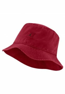 Jordan BUCKET WASHED - Sombrero - Red , Hombre