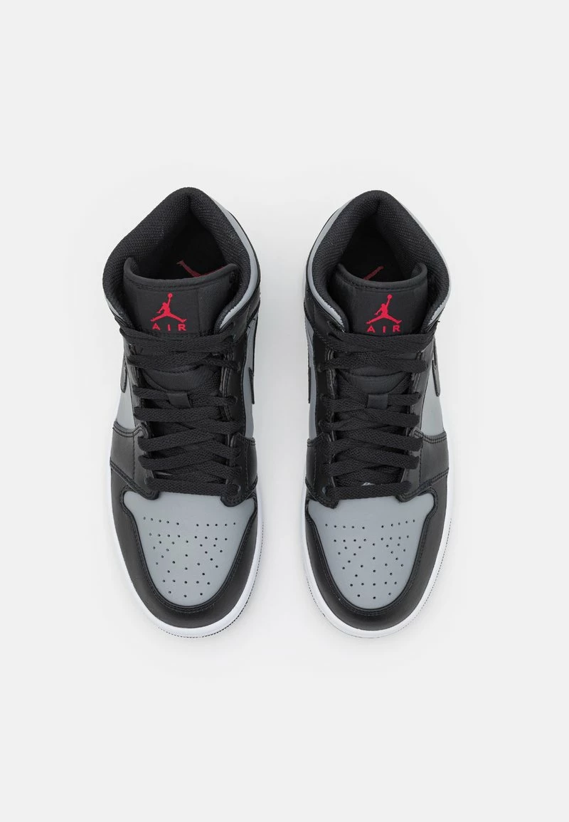 AIR JORDAN 1 MID - Zapatillas Altas - Black/gym Red/particle Grey/white , Hombre 6 AIR JORDAN 1 MID - Zapatillas Altas - Black/gym Red/particle Grey/white , Hombre - Imagen 4