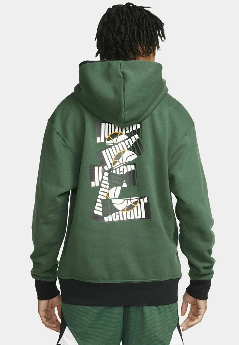 Jordan Jersey Con Capucha - Noble Green Black, Hombre 5 Jordan Jersey Con Capucha - Noble Green Black, Hombre - Imagen 3