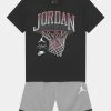 JORDAN HOOP SET - Camiseta Estampada - Light Smoke Gray , Niños -Jordan Tienda Oficial 2852e9c593e641088140605b80ba96ea