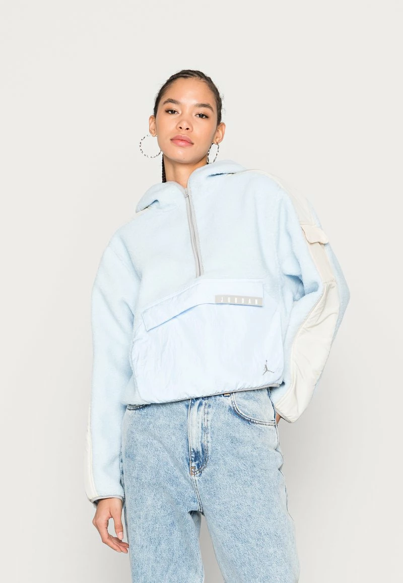 Jordan HOODIE - Jersey Con Capucha - Celestine Blue/oatmeal/college Grey , Mujer 3 Jordan HOODIE - Jersey Con Capucha - Celestine Blue/oatmeal/college Grey , Mujer