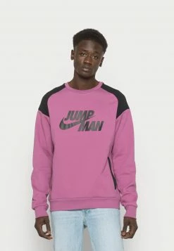 Jordan CREW - Sudadera - Light Bordeaux/black , Hombre