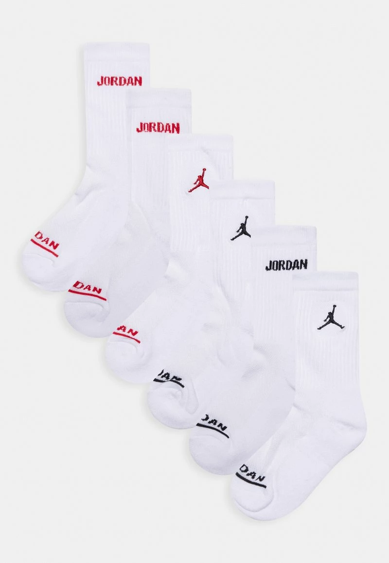 Jordan LEGEND CREW 6 PACK - Calcetines De Deporte - White , Niños 3 Jordan LEGEND CREW 6 PACK - Calcetines De Deporte - White , Niños