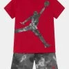 Jordan JUMBO JUMPMAN PRINT SET - Camiseta Estampada - Black , Niños