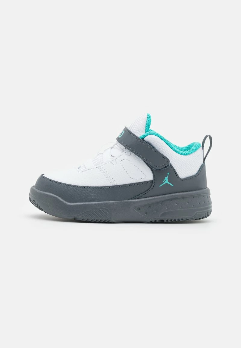 Jordan MAX AURA 3 UNISEX - Zapatillas De Baloncesto - White/washed Teal/flint Grey, Unisexo 3 Jordan MAX AURA 3 UNISEX - Zapatillas De Baloncesto - White/washed Teal/flint Grey, Unisexo