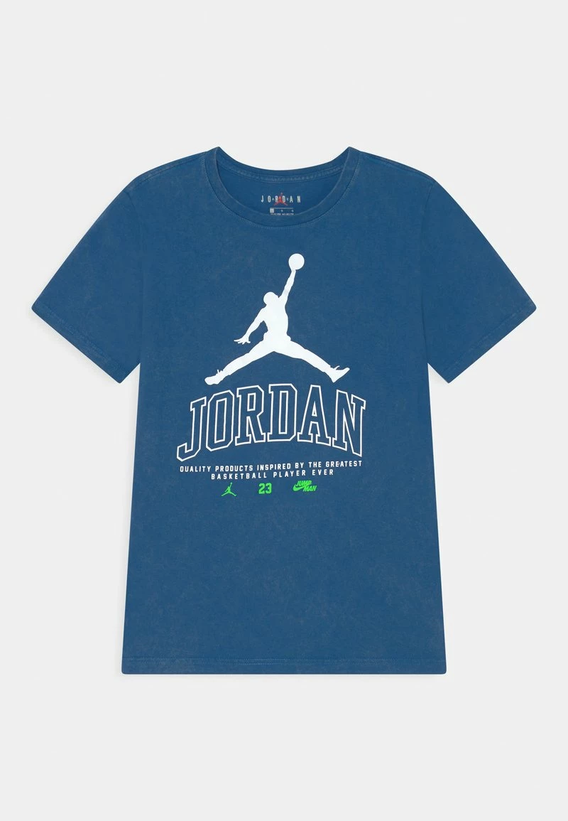 Jordan NO LOOK TEE - Camiseta Estampada - Dark Marina Blue , Niños 3 Jordan NO LOOK TEE - Camiseta Estampada - Dark Marina Blue , Niños