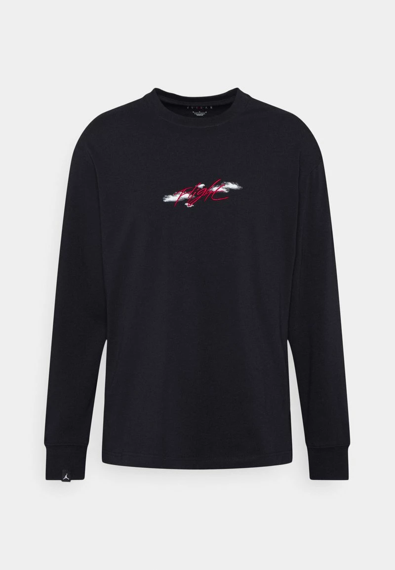 Jordan CREW - Camiseta De Manga Larga - Black/white , Hombre 6 Jordan CREW - Camiseta De Manga Larga - Black/white , Hombre - Imagen 4