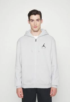 JORDAN JUMPMAN FLEECE-HOODIE MIT DURCHGEHENDEM REISSVERSCHLUSS FÜR HERREN - Sudadera Con Cremallera - Grey Fog/black , Hombre