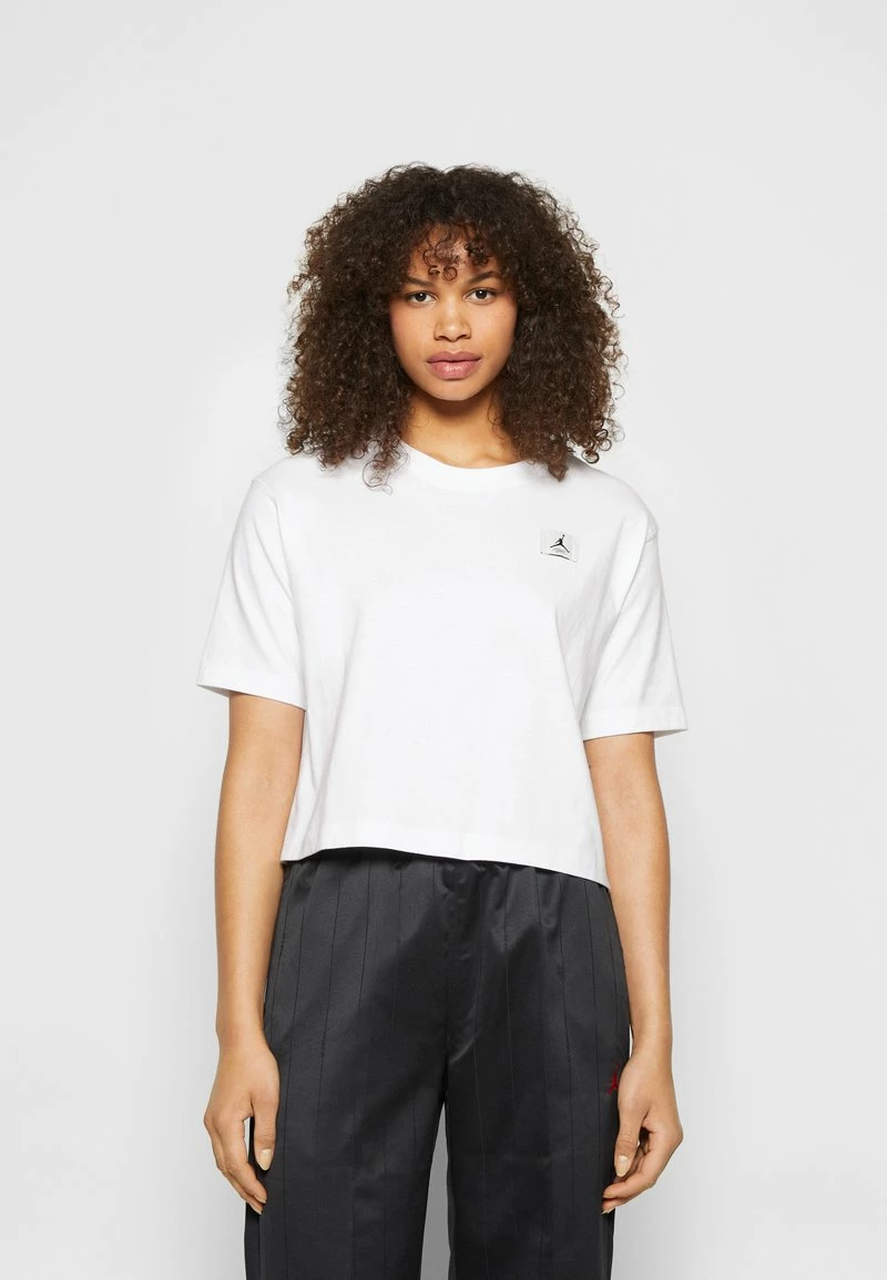 Jordan ESSEN BOXY TEE - Camiseta Básica - White , Mujer 5 Jordan ESSEN BOXY TEE - Camiseta Básica - White , Mujer - Imagen 3