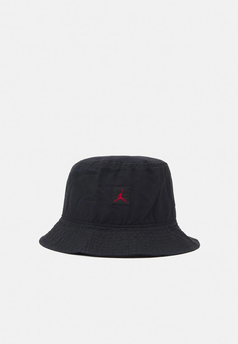 Jordan BUCKET WASHED - Sombrero - Black/gym Red , Hombre 3 Jordan BUCKET WASHED - Sombrero - Black/gym Red , Hombre