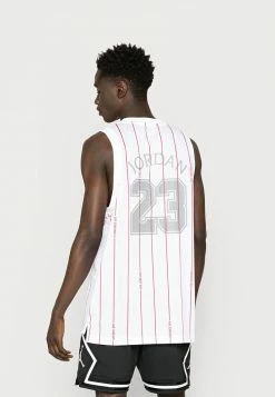 Jordan Top - White/gym Red , Hombre