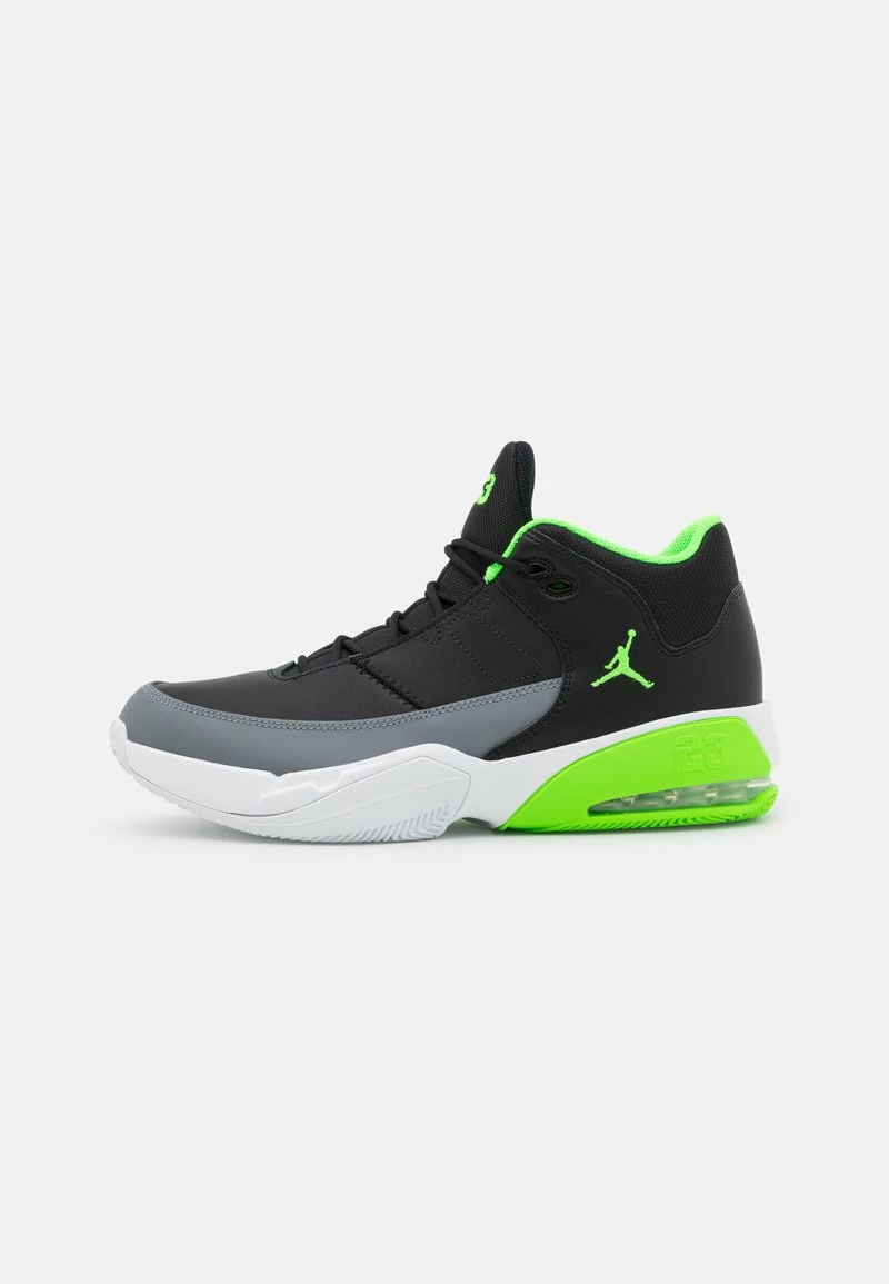 Jordan MAX AURA 3 - Zapatillas Altas - Black/green Strike/cool Grey/white , Hombre 3 Jordan MAX AURA 3 - Zapatillas Altas - Black/green Strike/cool Grey/white , Hombre