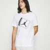 Jordan JUMPMAN BOX CREW - Camiseta Estampada - White/black , Hombre
