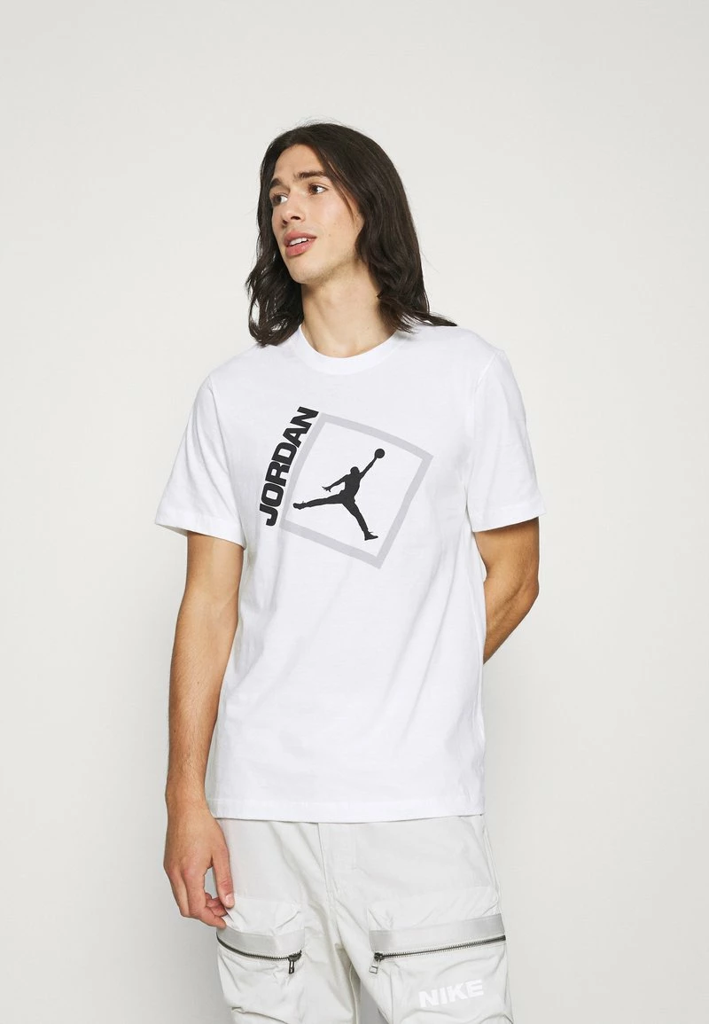 Jordan JUMPMAN BOX CREW - Camiseta Estampada - White/black , Hombre 3 Jordan JUMPMAN BOX CREW - Camiseta Estampada - White/black , Hombre