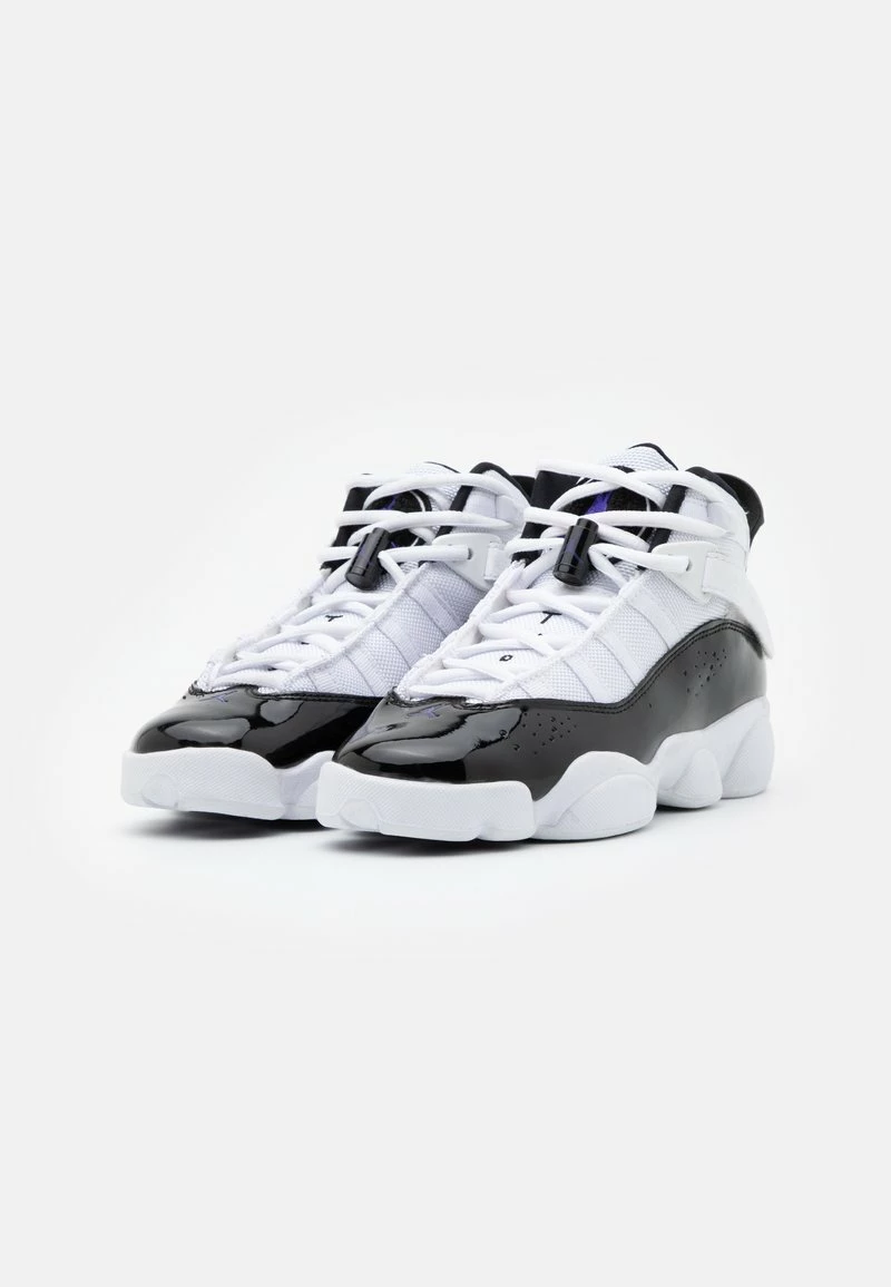 Jordan 6 RINGS UNISEX - Zapatillas De Baloncesto - White/black/dark Concord/clear , Unisexo 4 Jordan 6 RINGS UNISEX - Zapatillas De Baloncesto - White/black/dark Concord/clear , Unisexo - Imagen 2