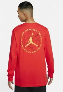 Jordan MOUNTAINSIDE - Camiseta De Manga Larga - Chile Red/pollen , Hombre -Jordan Tienda Oficial 55717fbe46654b8cb72e10656d9cc0bc