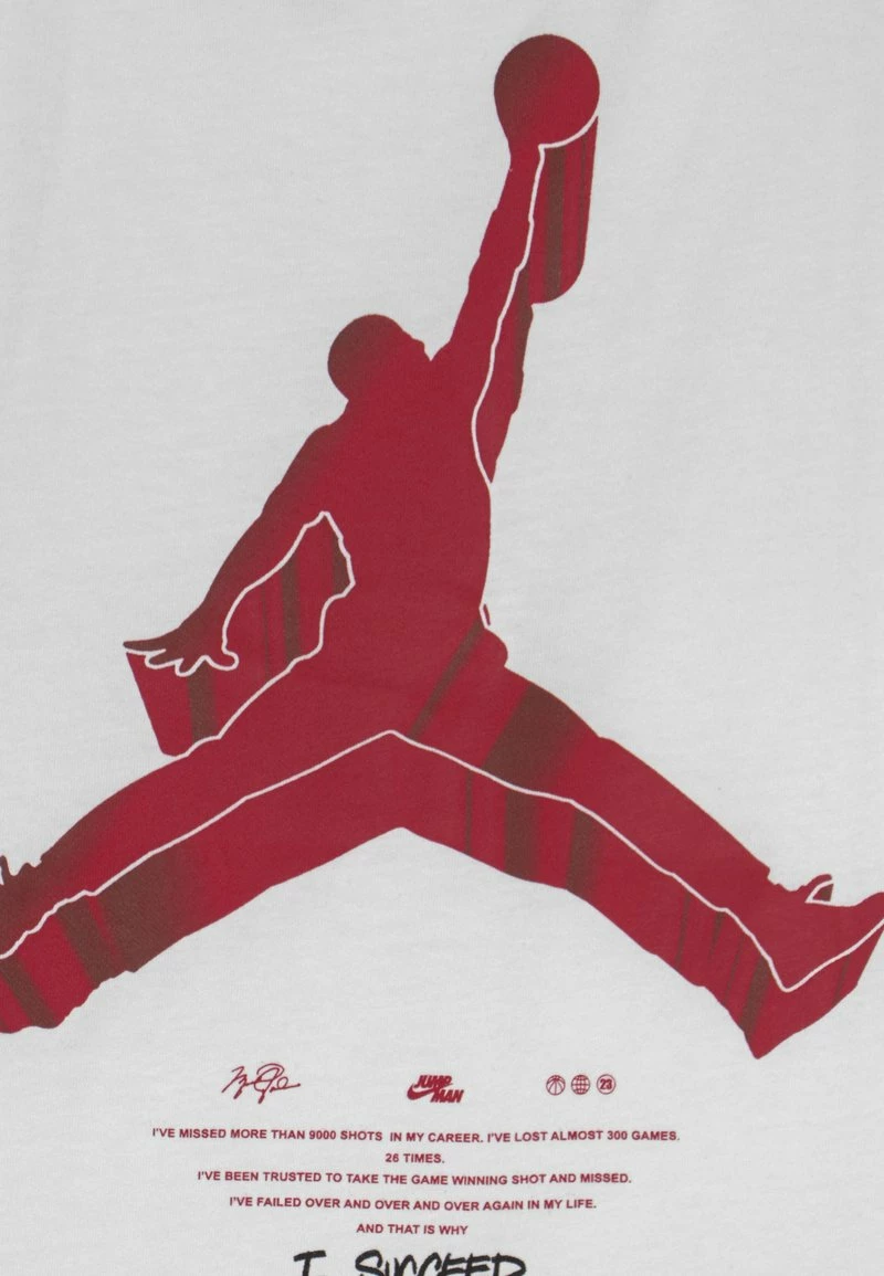 Jordan JUMPMAN ACTION UNISEX - Camiseta Estampada - White , Unisexo 5 Jordan JUMPMAN ACTION UNISEX - Camiseta Estampada - White , Unisexo - Imagen 3