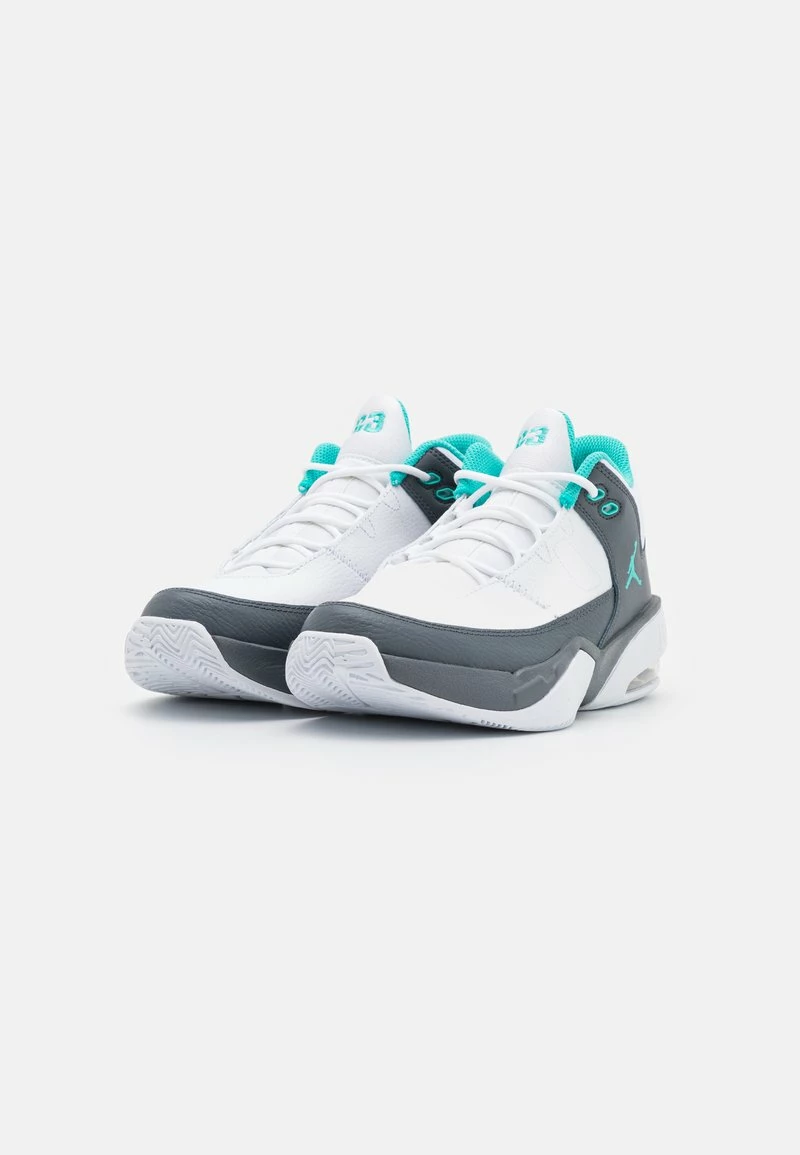 Jordan MAX AURA 3 UNISEX - Zapatillas De Baloncesto - White/washed Teal/flint Grey , Unisexo 4 Jordan MAX AURA 3 UNISEX - Zapatillas De Baloncesto - White/washed Teal/flint Grey , Unisexo - Imagen 2