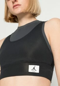 Jordan ESSEN CROP - Top - Anthracite/black , Mujer -Jordan Tienda Oficial 5c013ddd16c9491b9340146cfd2afd1f