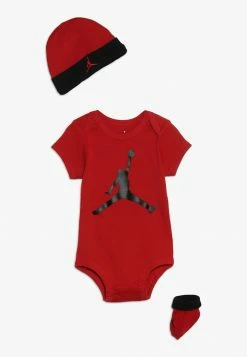 Jordan JUMPMAN BOOTIE SET UNISEX - Camiseta Estampada - Gym Red/black , Niños
