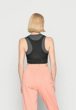 Jordan ESSEN CROP - Top - Anthracite/black , Mujer -Jordan Tienda Oficial 67bae665010c4f48be942530e013d91c