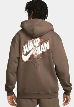 JORDAN JUMPMAN FLEECE-HOODIE MIT DURCHGEHENDEM REISSVERSCHLUSS FÜR HERREN - Sudadera Con Cremallera - Brown , Hombre -Jordan Tienda Oficial 6a74a1cd909543d4a45638794f57b507