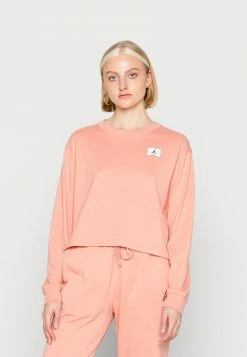 Jordan BOXY TEE - Camiseta De Manga Larga - Madder Root , Mujer