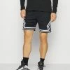Jordan DIAMOND SHORT - Pantalón Corto De Deporte - Black/white, Hombre