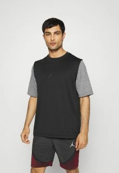 Jordan STATEMENT - Camiseta Básica - Black/carbon Heather/reflective Silver , Hombre -Jordan Tienda Oficial 7411591214964ea3997575706d8a117d