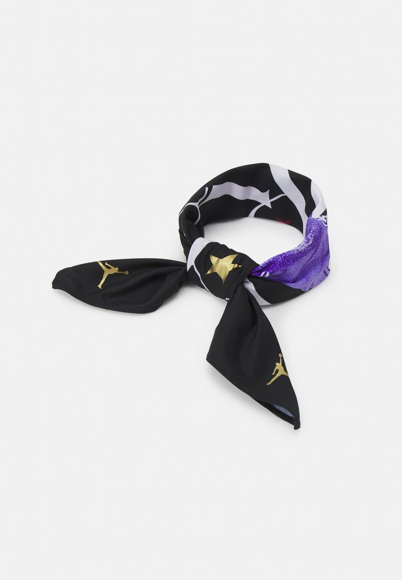 Jordan BANDANA PRINTED UNISEX - Pañuelo - Black/deep Royal Blue/metallic Gold , Unisexo 3 Jordan BANDANA PRINTED UNISEX - Pañuelo - Black/deep Royal Blue/metallic Gold , Unisexo