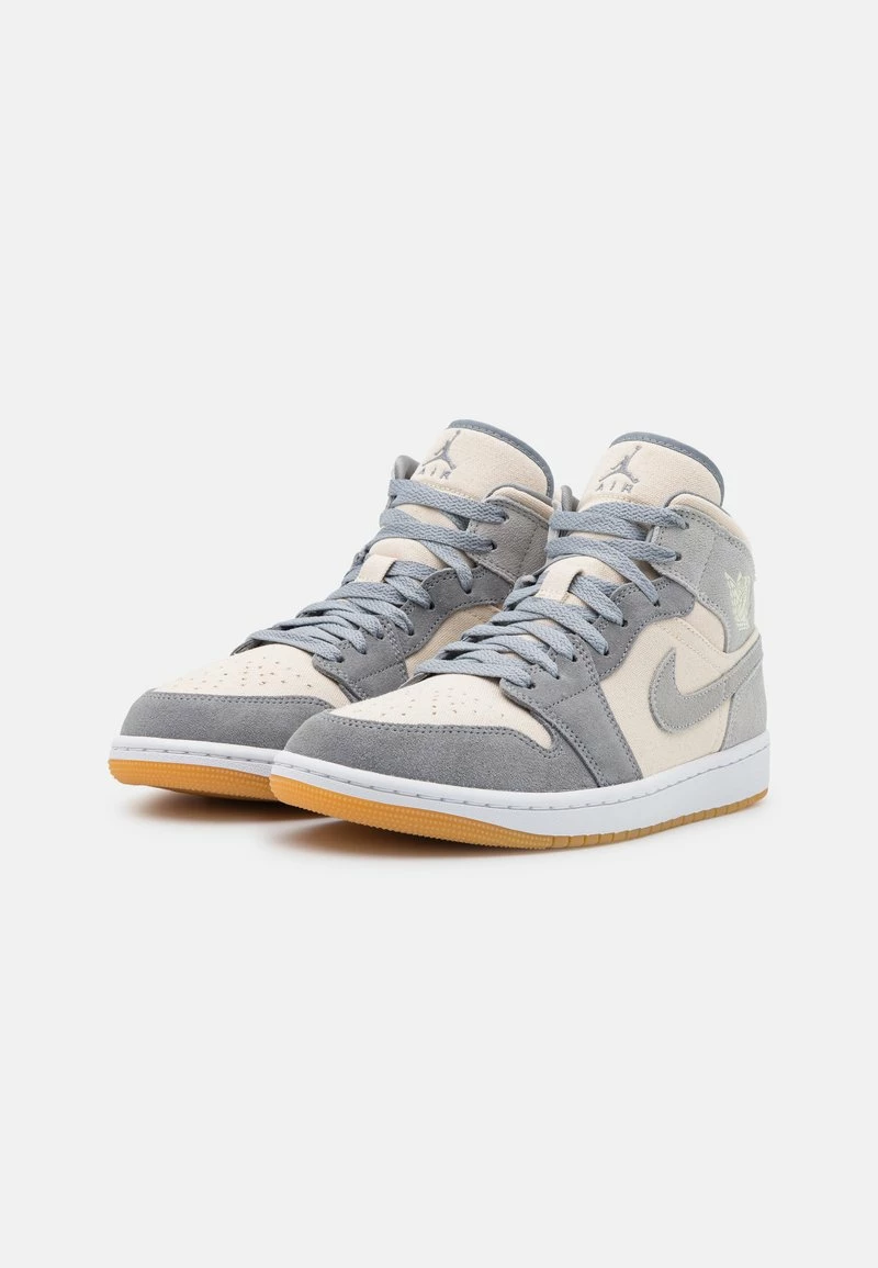 AIR JORDAN 1 MID SE - Zapatillas Altas - Coconut Milk/particle Grey/white/yellow , Hombre 4 AIR JORDAN 1 MID SE - Zapatillas Altas - Coconut Milk/particle Grey/white/yellow , Hombre - Imagen 2