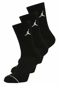 Jordan JUMPMAN CREW 3 PACK - Calcetines De Deporte - Black, Hombre