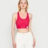 Jordan ESSEN CROP - Top - Hibiscus/madder Root , Mujer