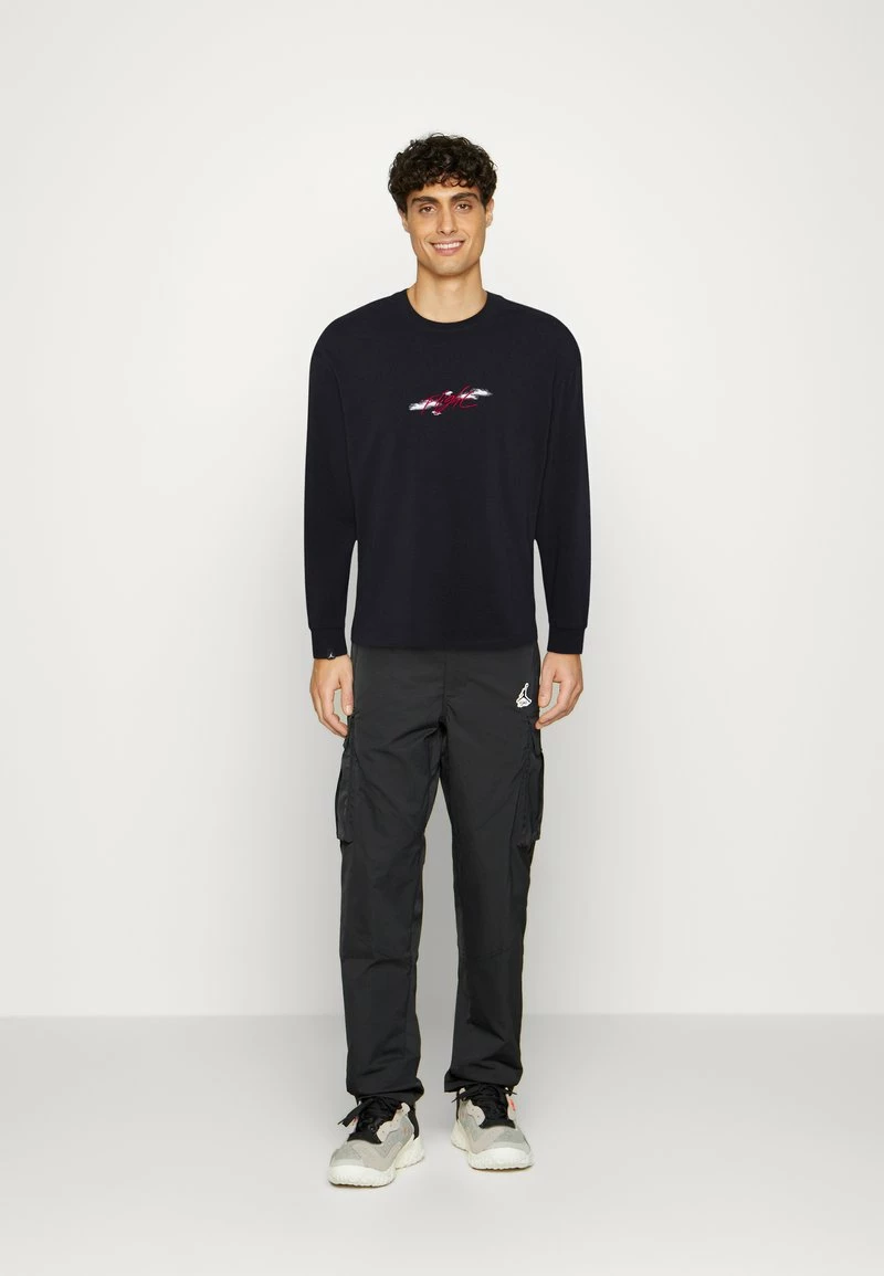 Jordan CREW - Camiseta De Manga Larga - Black/white , Hombre 4 Jordan CREW - Camiseta De Manga Larga - Black/white , Hombre - Imagen 2