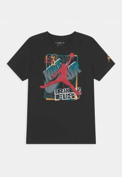 Jordan JUMPMAN TOUR TEE - Camiseta Estampada - Black , Niños
