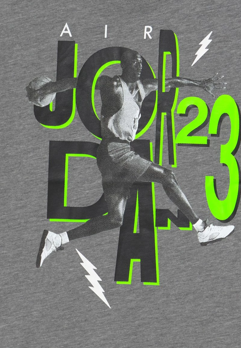 Jordan JUMBLE AIR TIME TEE UNISEX - Camiseta Estampada - Carbon Heather, Unisexo 5 Jordan JUMBLE AIR TIME TEE UNISEX - Camiseta Estampada - Carbon Heather, Unisexo - Imagen 3