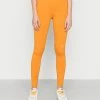 Jordan CORE - Leggings - Light Curry/white Onyx, Mujer