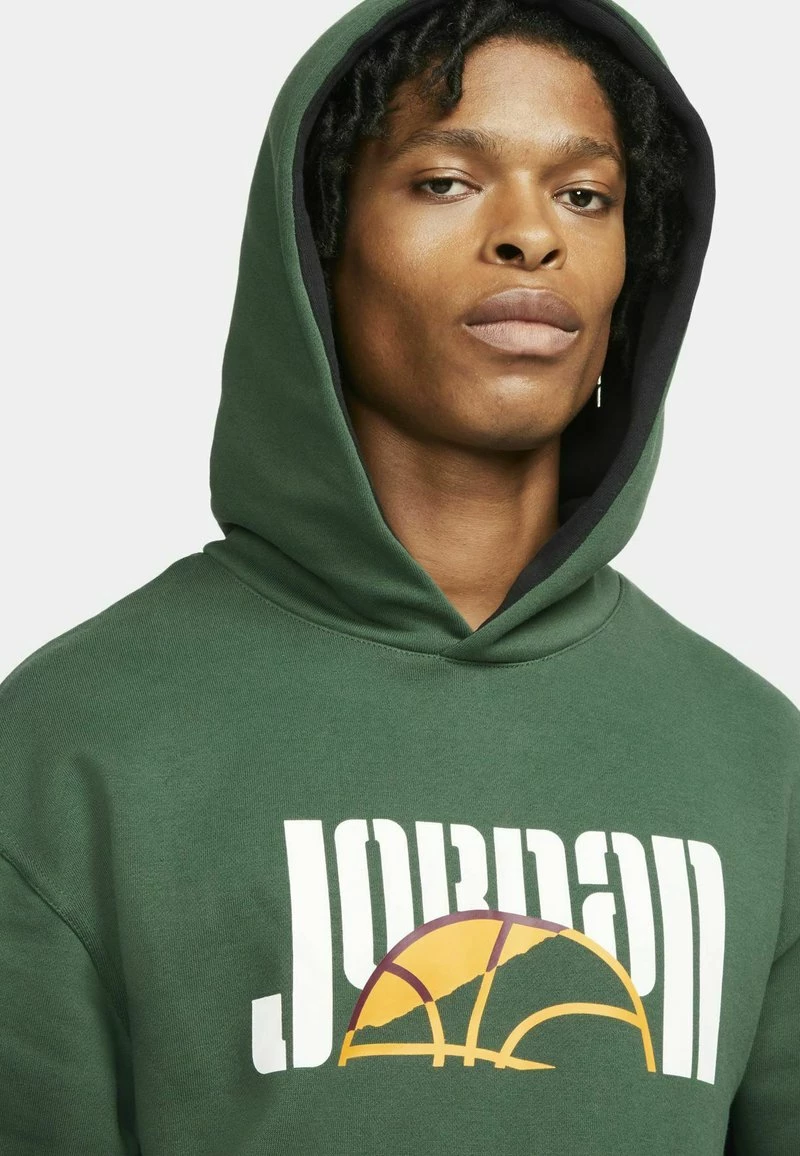 Jordan Jersey Con Capucha - Noble Green Black, Hombre 6 Jordan Jersey Con Capucha - Noble Green Black, Hombre - Imagen 4
