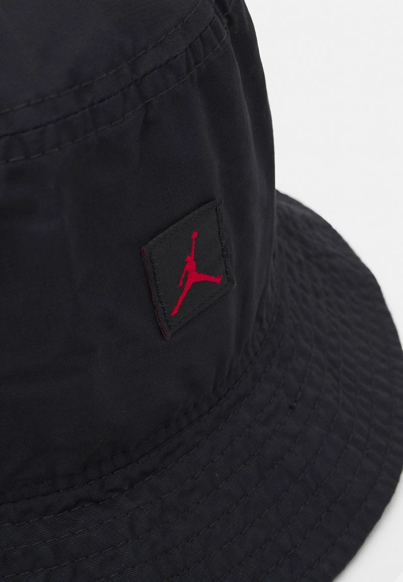 Jordan BUCKET WASHED - Sombrero - Black/gym Red , Hombre 6 Jordan BUCKET WASHED - Sombrero - Black/gym Red , Hombre - Imagen 4