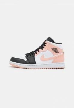 AIR JORDAN 1 MID - Zapatillas Altas - Art Basel/orange , Hombre