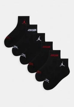 JORDAN LEGEND ANKLE 6 PACK - Calcetines De Deporte - Black , Niños